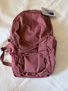 WANDF Backpack for Women, Water-Resistant Lightweight Weekender (Rose)